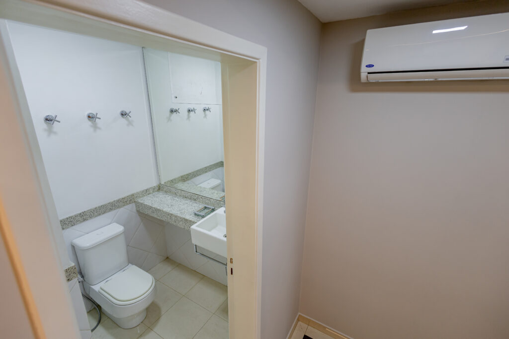 Banheiro sala de reunião